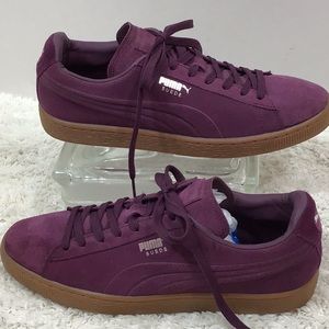 Puma boots mens purple Clearance